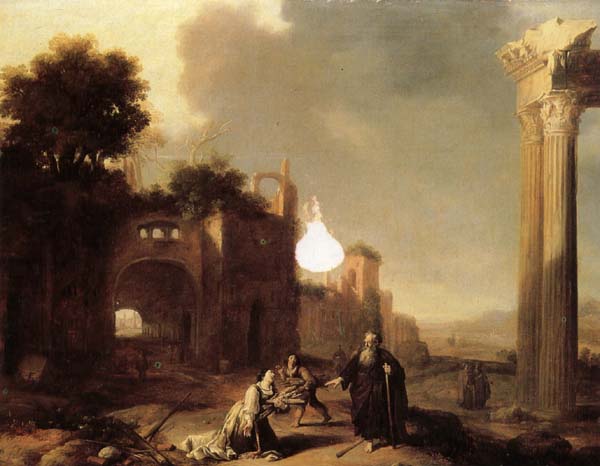 BREENBERGH, Bartholomeus The Prophet Elijah and the Widow of Zarephath